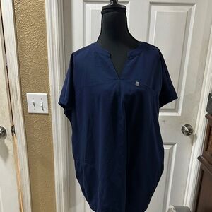 Navy Blue Women's Top